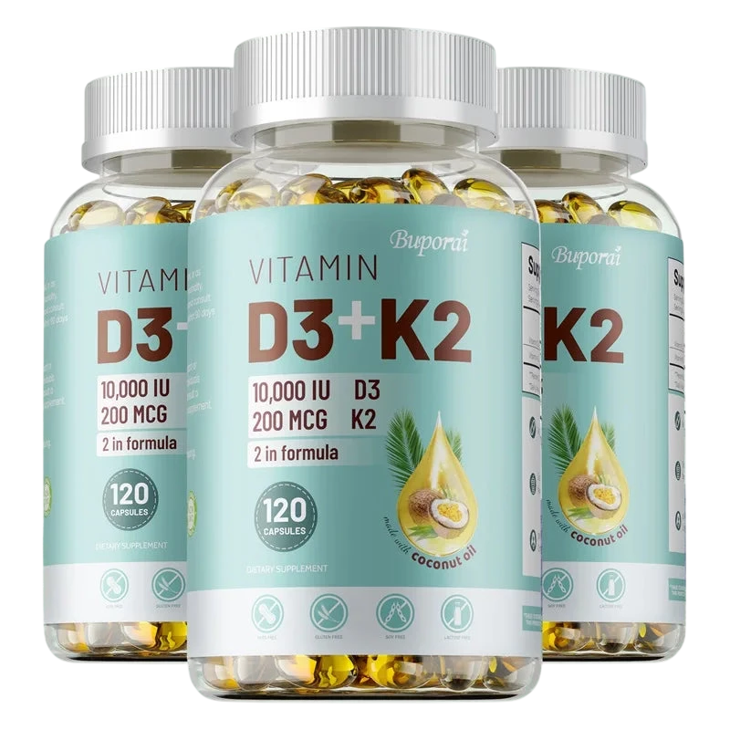 Vitamin D3 K2 Nerve Muscle Heart Bone And Dental Health Immune System Health