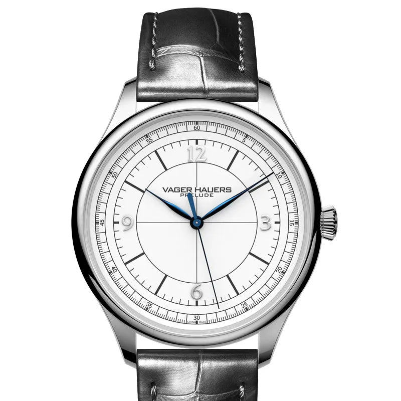 Men's Mechanical Watch Fully Automatic Waterproof Retro Ultra-thin Small Dial Meridian Uncalendared Men's Watch