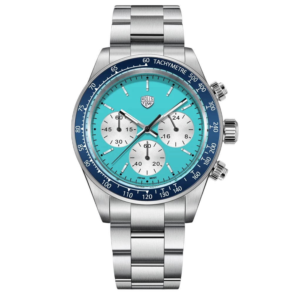 Mens Watch 2026 New Rollstimi Luxury Luminous Quartz Watches For Man Gift Waterproof Stainless Steel Chronograph Man Clocks