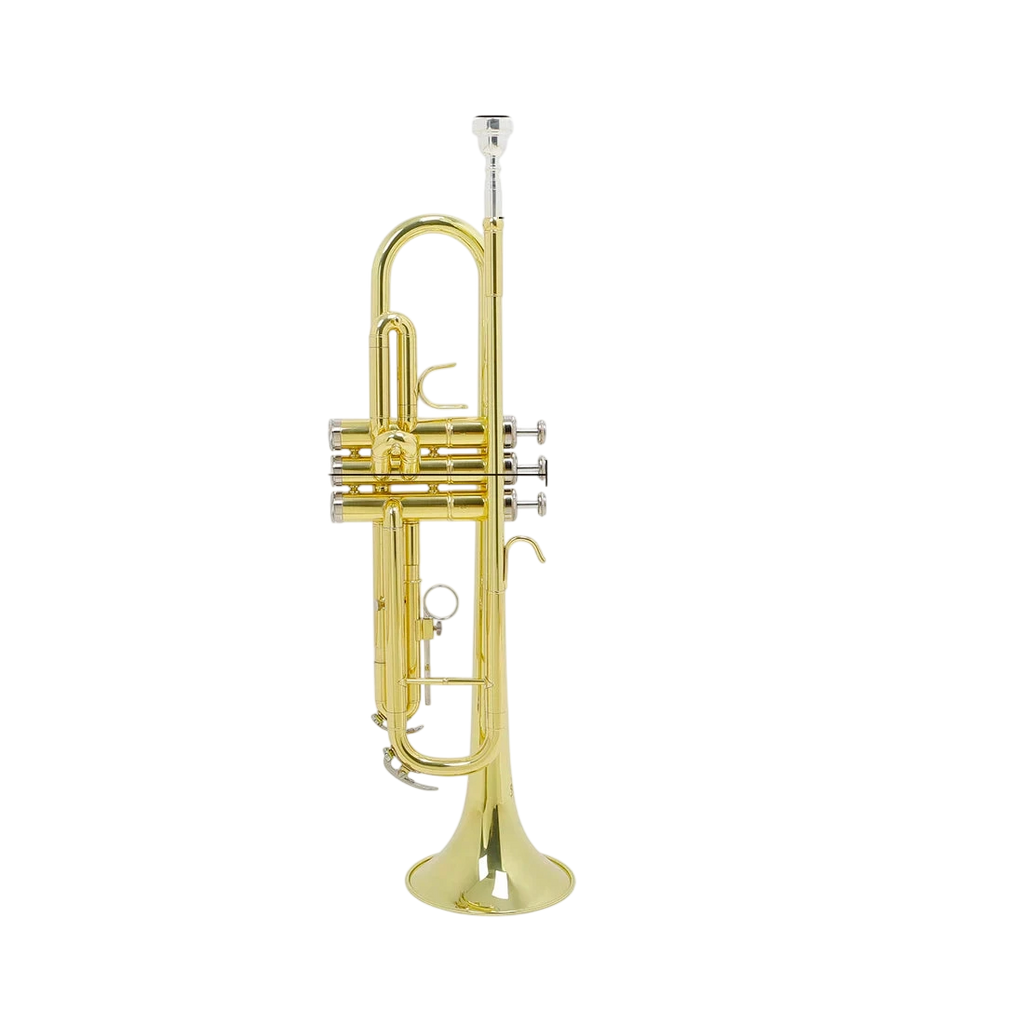 Slade Trumpet Bb B Flat Brass Material Trumpet Professional Musical Instrument With Case Mouthpiece Gloves Cleaning Cloth Strap