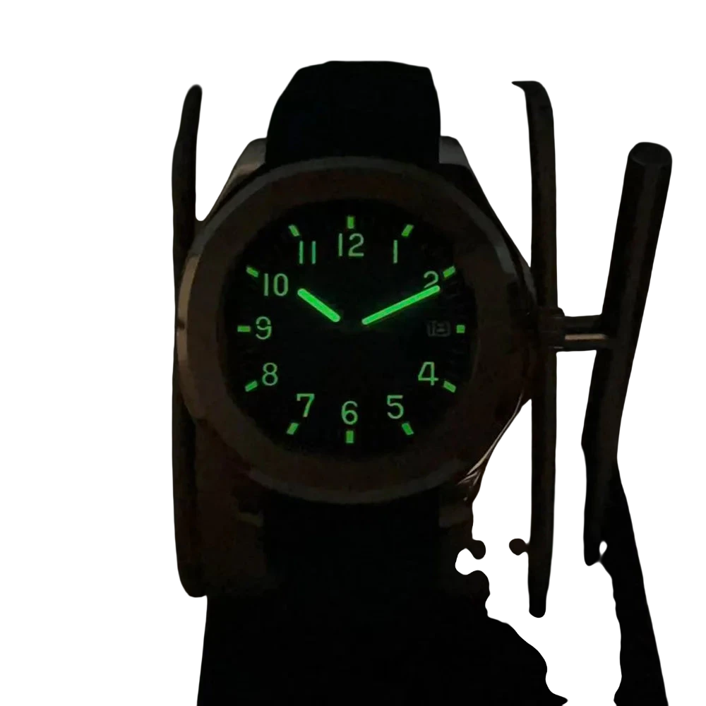 2025 New Mens Sports Watch With Rubber Strap Automatic Mechanical Nh35 Movement Waterproof Stainless Steel Wristwatch For Men