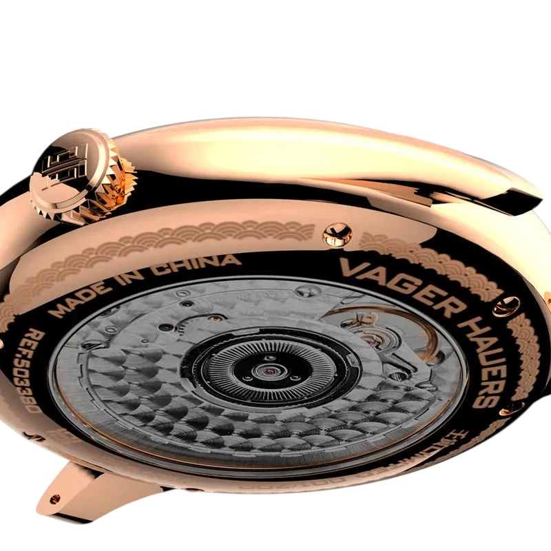 Mens Mechanical Watch Fully Automatic Waterproof Retro Ultra Thin Small Dial Meridian Uncalendared Mens Watch