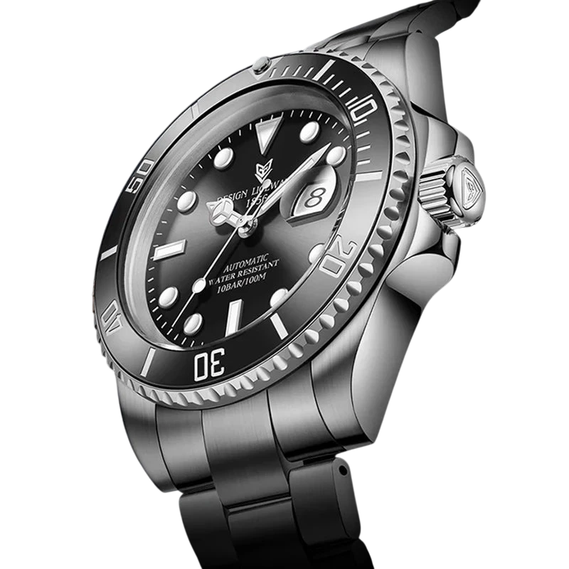 Lige New Fashion Mens Mechanical Wristwatches Business Watch Men Waterproof Sport Automatic Watch For Men Relogios Masculino