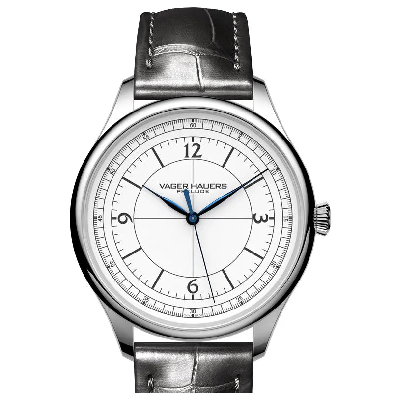 Men's Mechanical Watch Fully Automatic Waterproof Retro Ultra-thin Small Dial Meridian Uncalendared Men's Watch