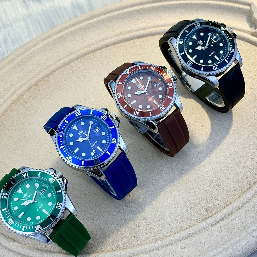 Men's Sporty Timepiece with Grand Appeal: Elevate Your Wrist Game