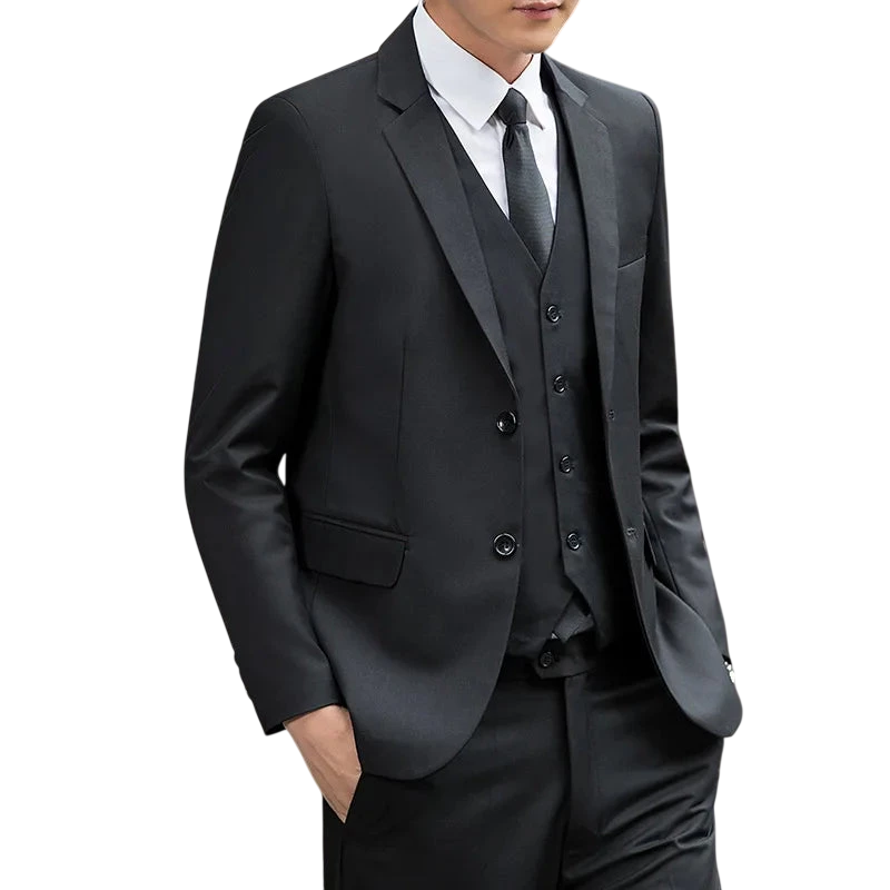 Suits Mens Fashionable Banquet Tailored Solid Color Dance Singer Trend Host Casual Wedding Banquet Dress Male Star Performance