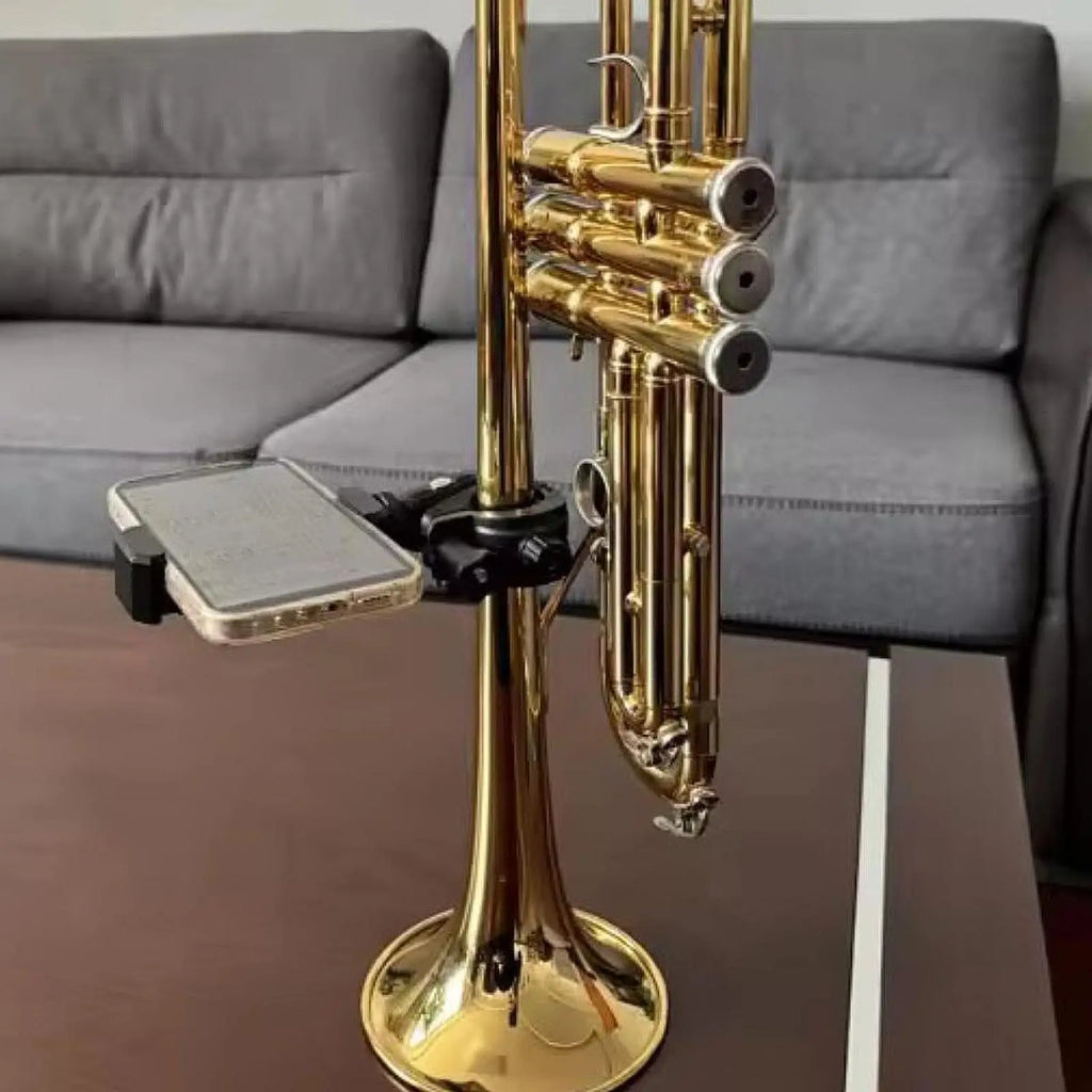 Marching Band Music Lyre Phone Holder Easily Read Pdf Sheet for Trumpet Oboe