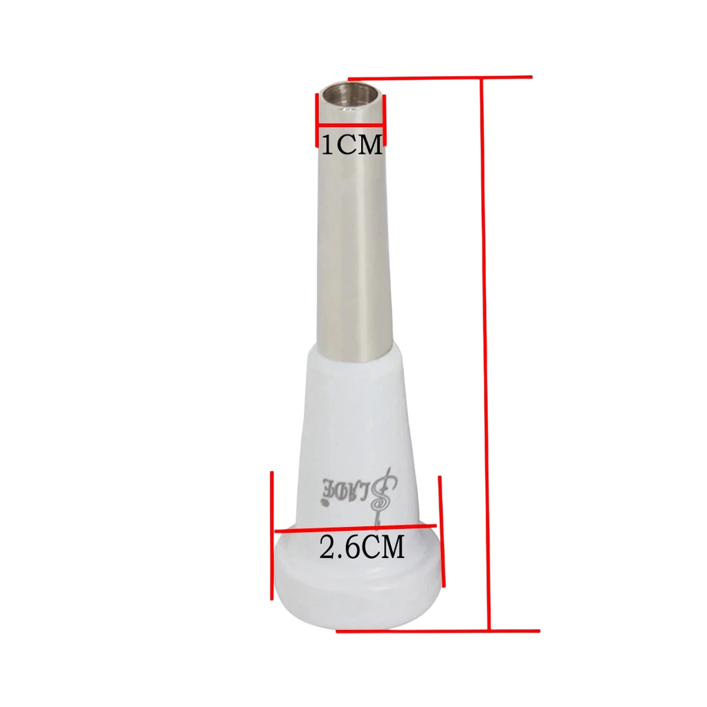 Trumpet Mouthpiece 7C Metal Abs Portable Trumpet Mouthpiece Replacement Parts Professional Brass Musical Instrument Parts