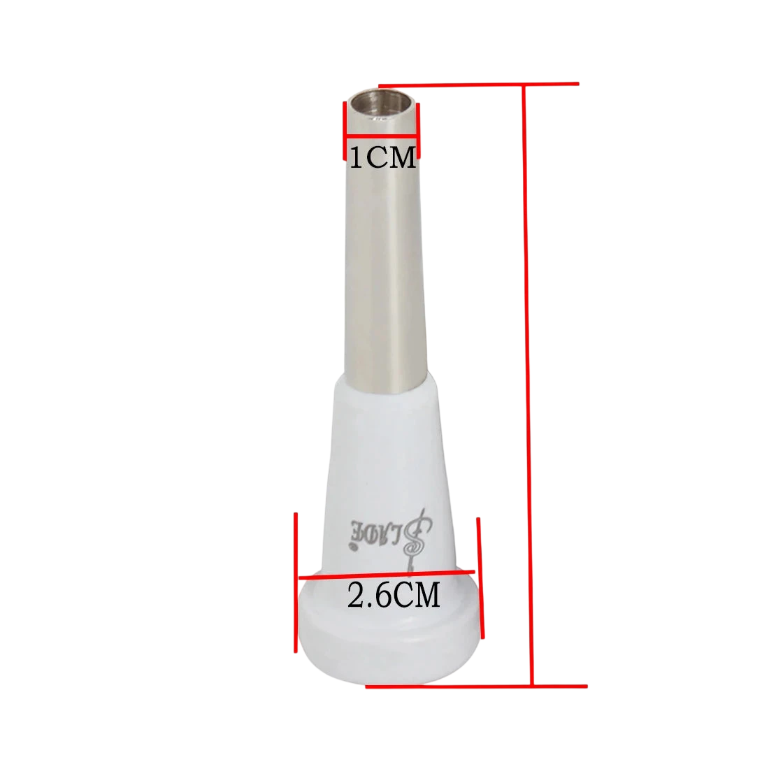 Trumpet Mouthpiece 7C Metal Abs Portable Trumpet Mouthpiece Replacement Parts Professional Brass Musical Instrument Parts