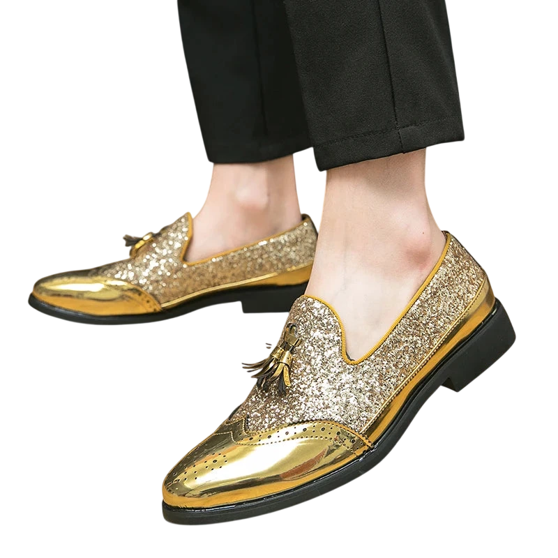 Business Dress Shoes Mens Oxfords Genuine Leather Pointy Toe Lace Up High Quality Office Wedding Formal Shoes For Men Black