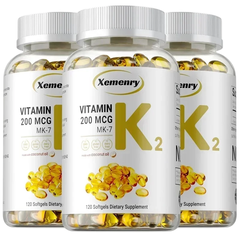 Vitamin K2 Mk 7 Supplement Supports Immune Function Joint Heart Health Superior Absorption Boosts Energy Non Gmo