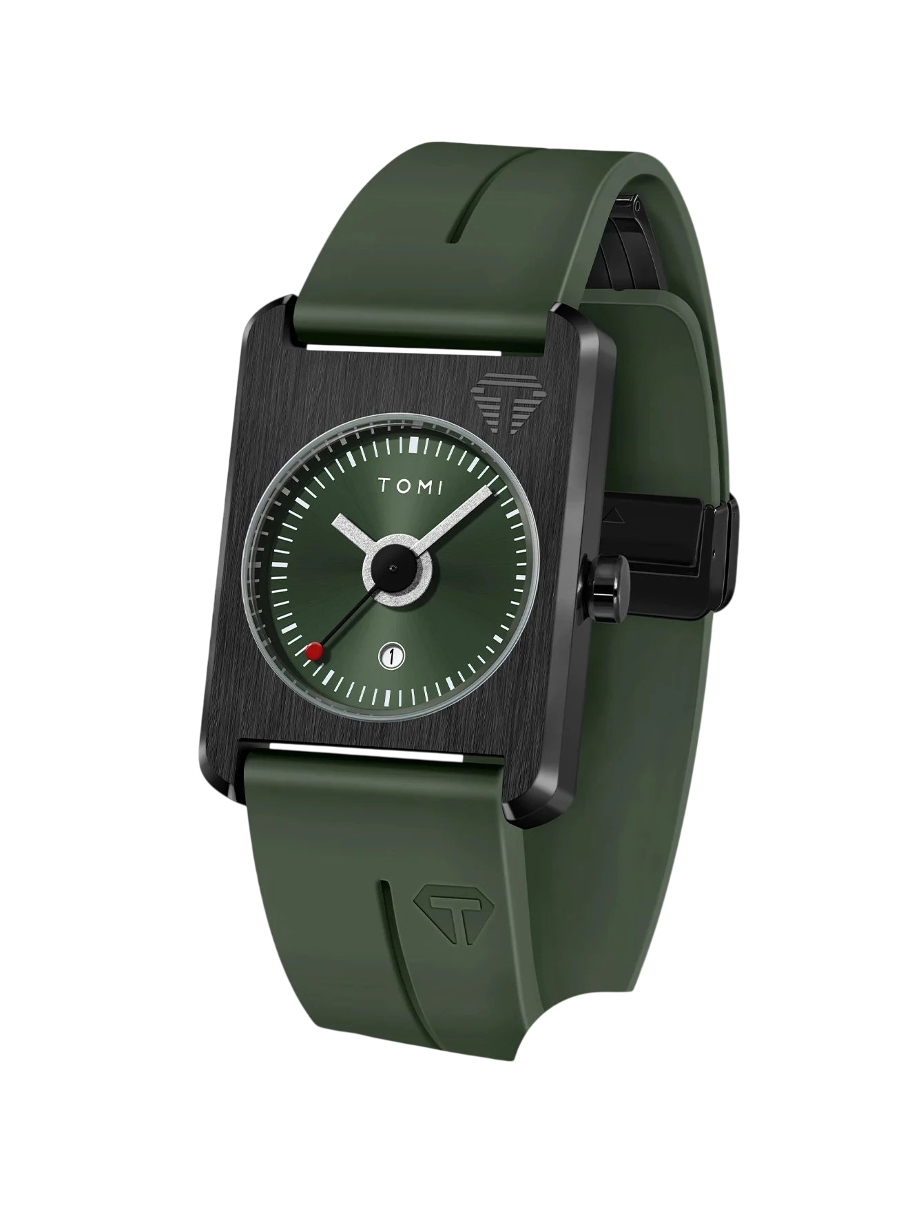 Mens Fashion Watches Quartz Watches Square Small Dial Wrist Watches Magnetic Buckle Watches Simple Leisure Watches
