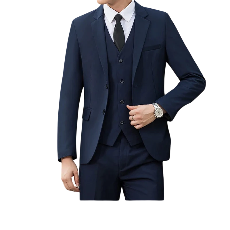 Suits Mens Fashionable Banquet Tailored Solid Color Dance Singer Trend Host Casual Wedding Banquet Dress Male Star Performance