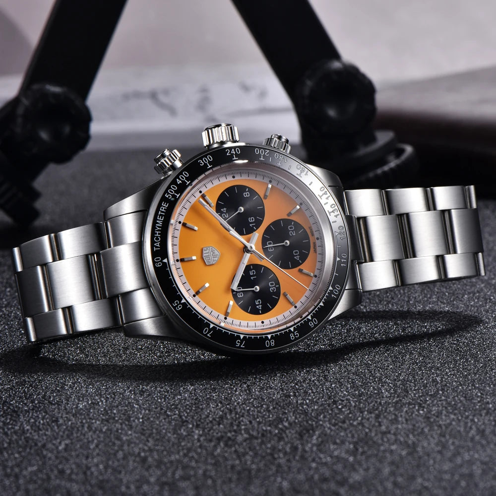 Men's Watch 2026 New RollsTimi Luxury Luminous Quartz Watches For Man Gift Waterproof Stainless Steel Chronograph Man Clocks