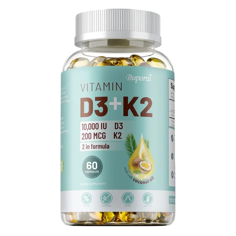 Vitamin D3 K2 Nerve Muscle Heart Bone And Dental Health Immune System Health