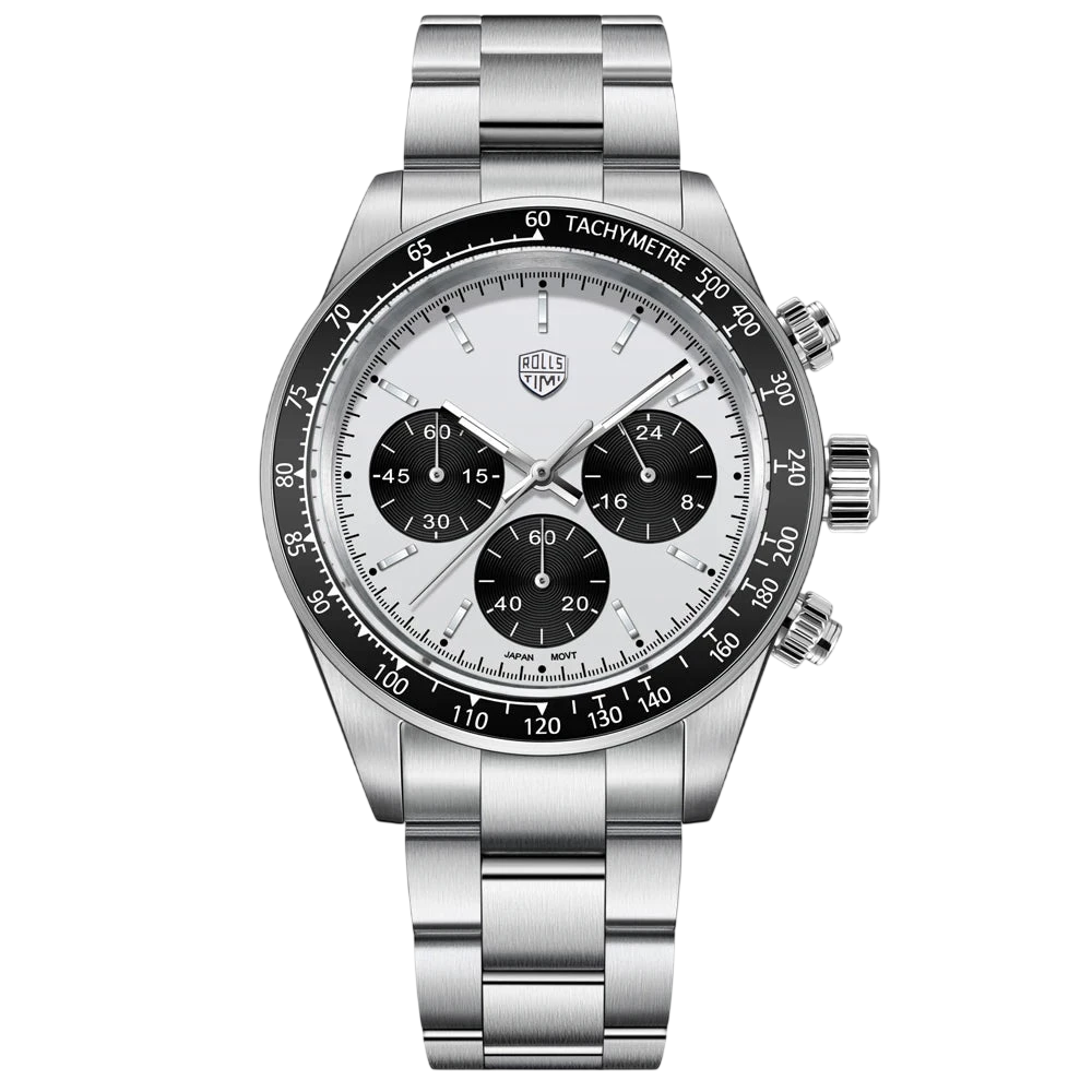 Mens Watch 2026 New Rollstimi Luxury Luminous Quartz Watches For Man Gift Waterproof Stainless Steel Chronograph Man Clocks