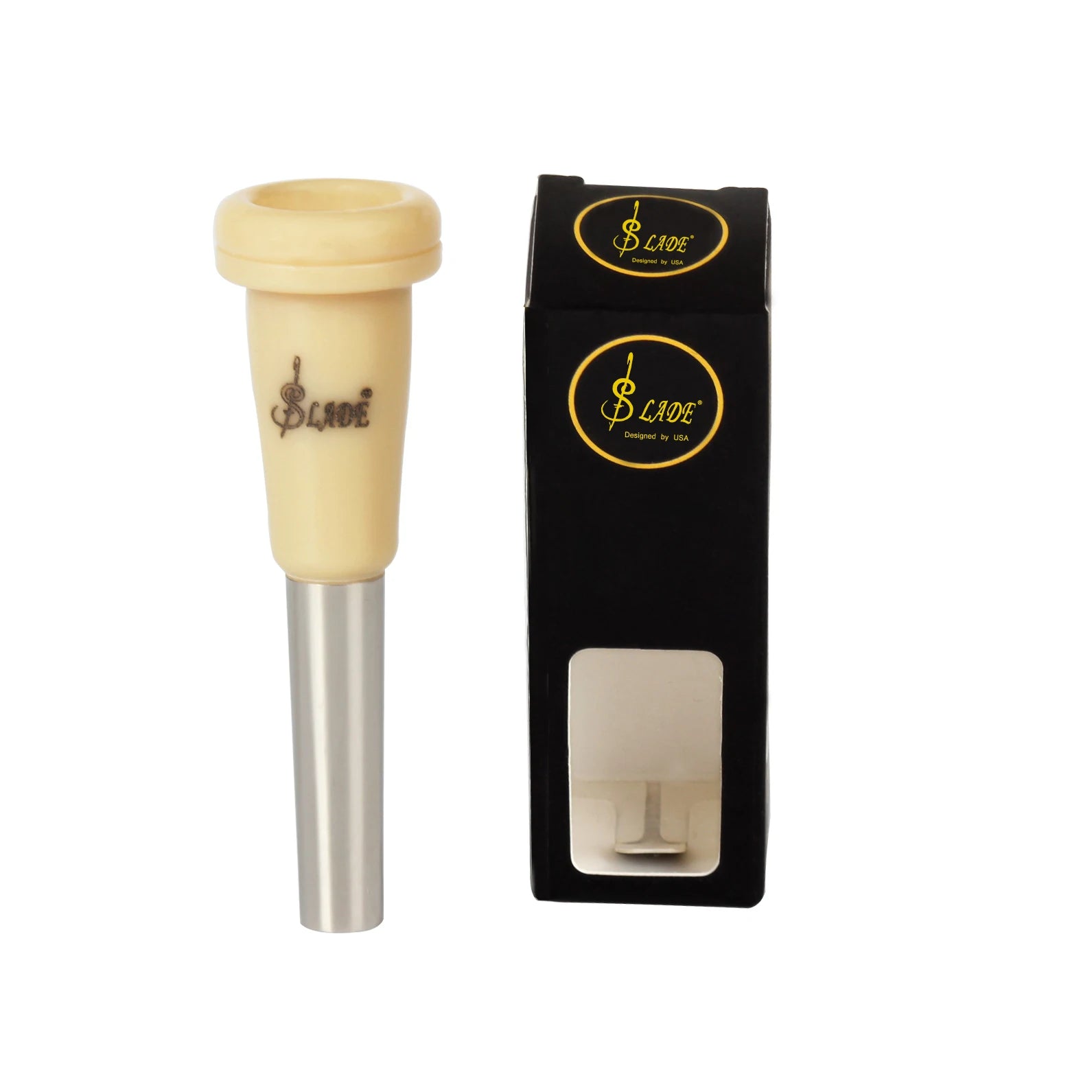Trumpet Mouthpiece 7C Metal ABS Portable Trumpet Mouthpiece Replacement Parts Professional Brass Musical Instrument Parts