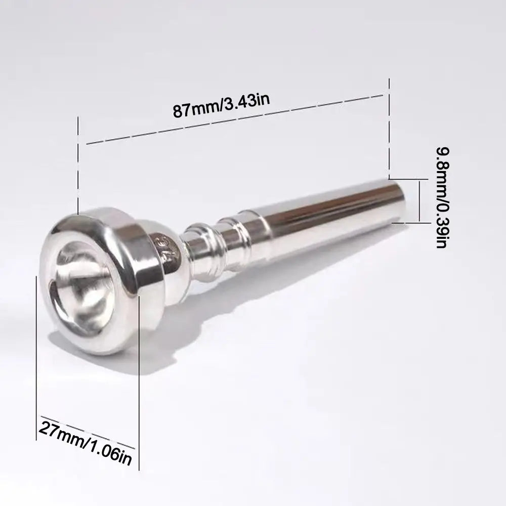 3C/5C/7C Trumpet Mouthpiece Universal Gold/Silver Professional Practice Device Brass Musical Instruments Accessories