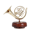 Saxophone Music Box Classical Wind Up Musicbox Twirling Music Box Rotating Base French Horn Trumpet Saxophone