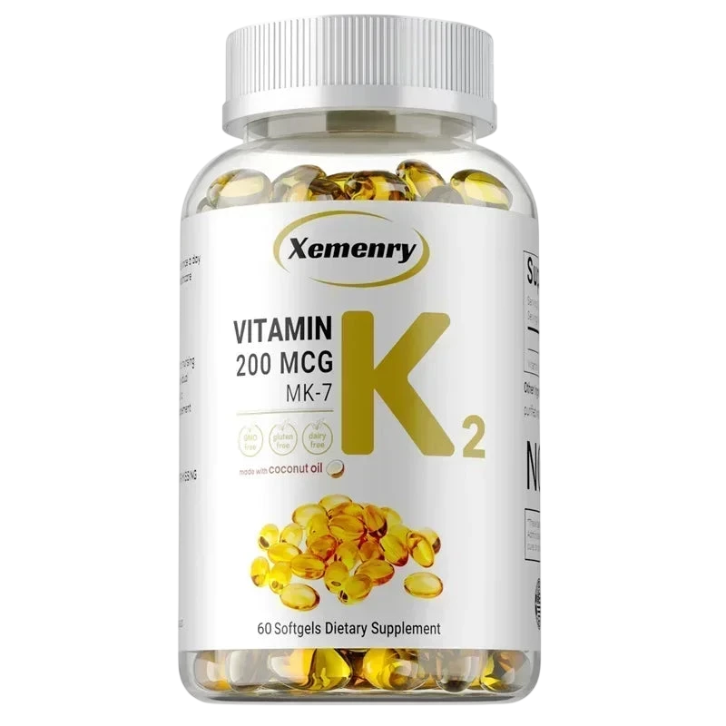 Vitamin K2 Mk 7 Supplement Supports Immune Function Joint Heart Health Superior Absorption Boosts Energy Non Gmo