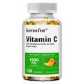 Vitamin C 1000Mg With Bioflavonoids Wild Rose Hips Supports Skin Health Antioxidant Immune System Health 120 Capsules