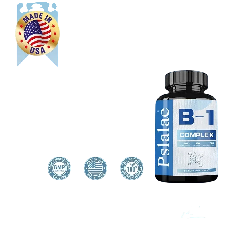 Vitamin B1 Complex Improves Energy Levels Boosts Metabolism And Supports Nervous System Healthcapsule