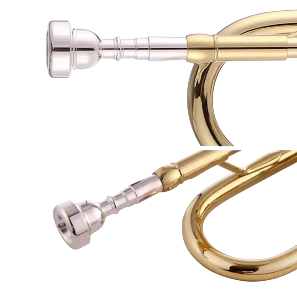 3C 5C 7C Trumpet Mouthpiece Universal Gold Silver Professional Practice Device Brass Musical Instruments Accessories