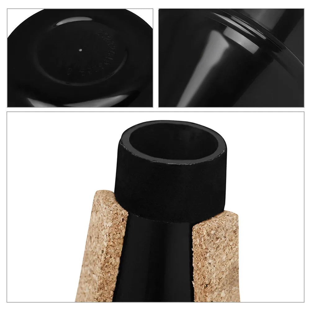 Trumpet Mute Beginner Practice Noise Reduction Lightweight Compact ABS Material Trumpet Muffler Instrument Accessories