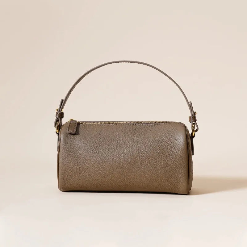 women's handbag simple and elegant crossbody bag first layer cowhide trendy versatile underarm bag for women