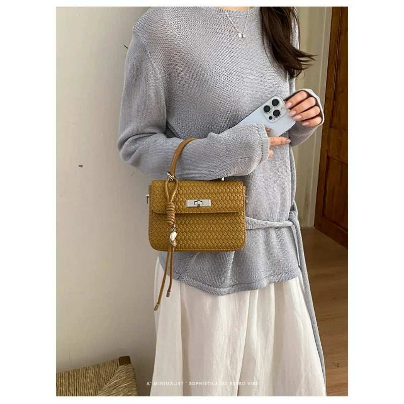 Handbag for women 2026 new model, hand-held small square bag, versatile shoulder bag, crossbody bag