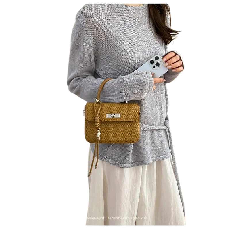 Handbag For Women 2026 New Model Hand Held Small Square Bag Versatile Shoulder Bag Crossbody Bag