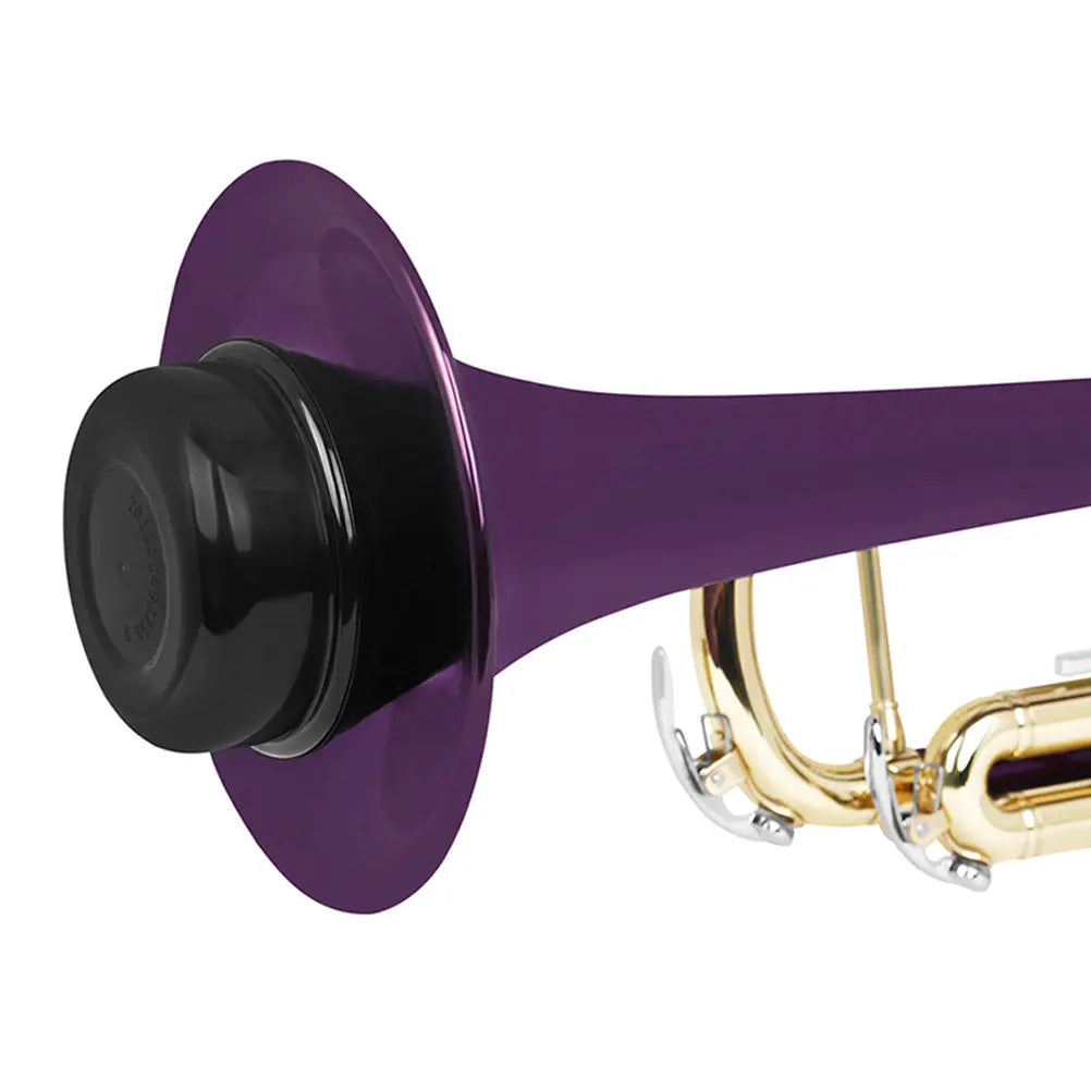 Trumpet Mute Beginner Practice Noise Reduction Lightweight Compact ABS Material Trumpet Muffler Instrument Accessories