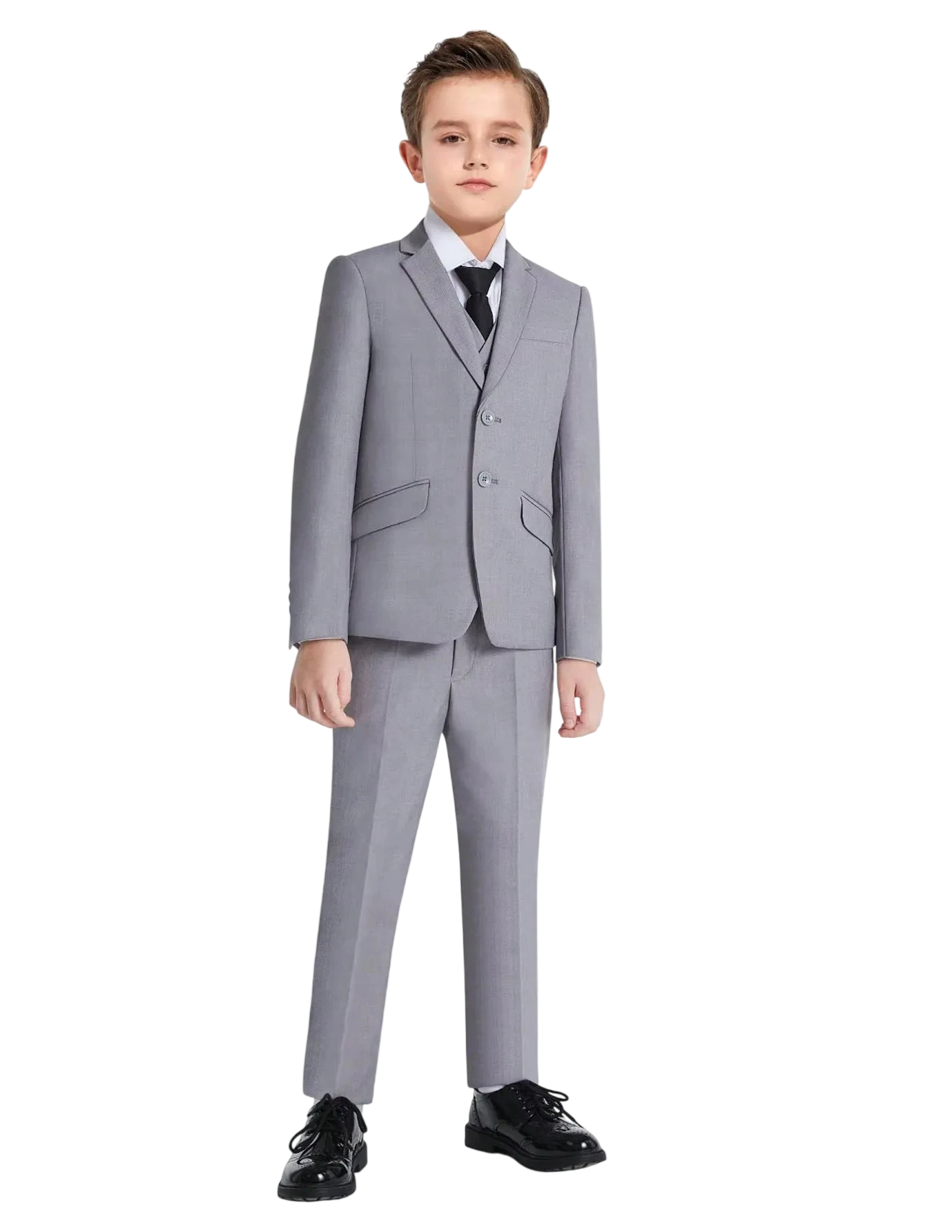Boys Suits Colorful Formal Suits 5 Piece Slim Fit Dresswear Suit Set School Uniforms 1