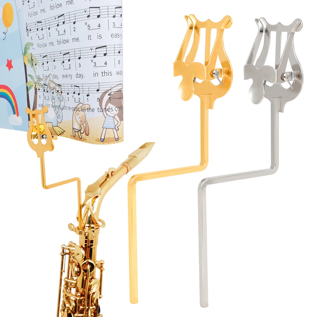 Music Stand Clarinet /Trumpet /Flute /Alto Saxophone  Portable Marching Sheet Music Stands Musical Instruments Accessories