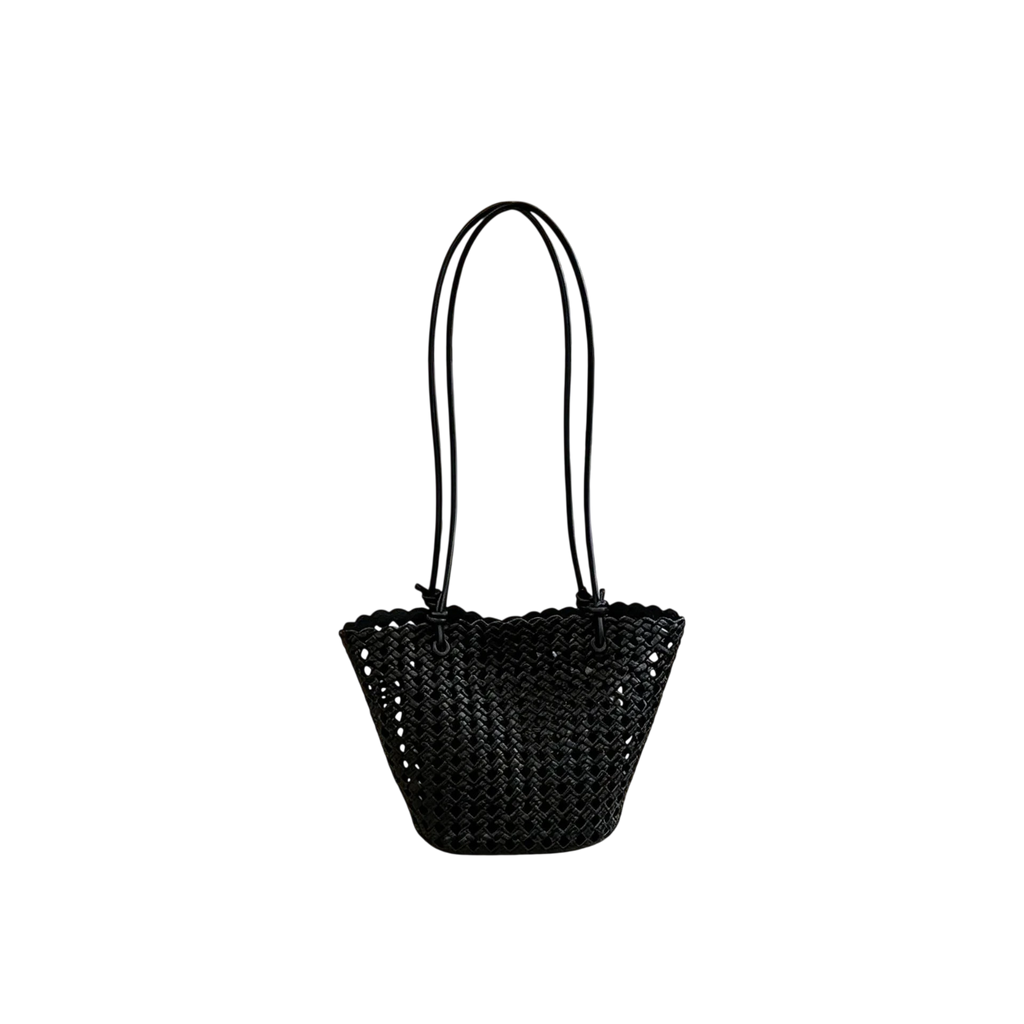 Womens Handbag Shoulder Bag 2026New Fashionable And Trendy Versatile Niche Hollow Woven Bag Vegetable Basket Bag Hand Held Un