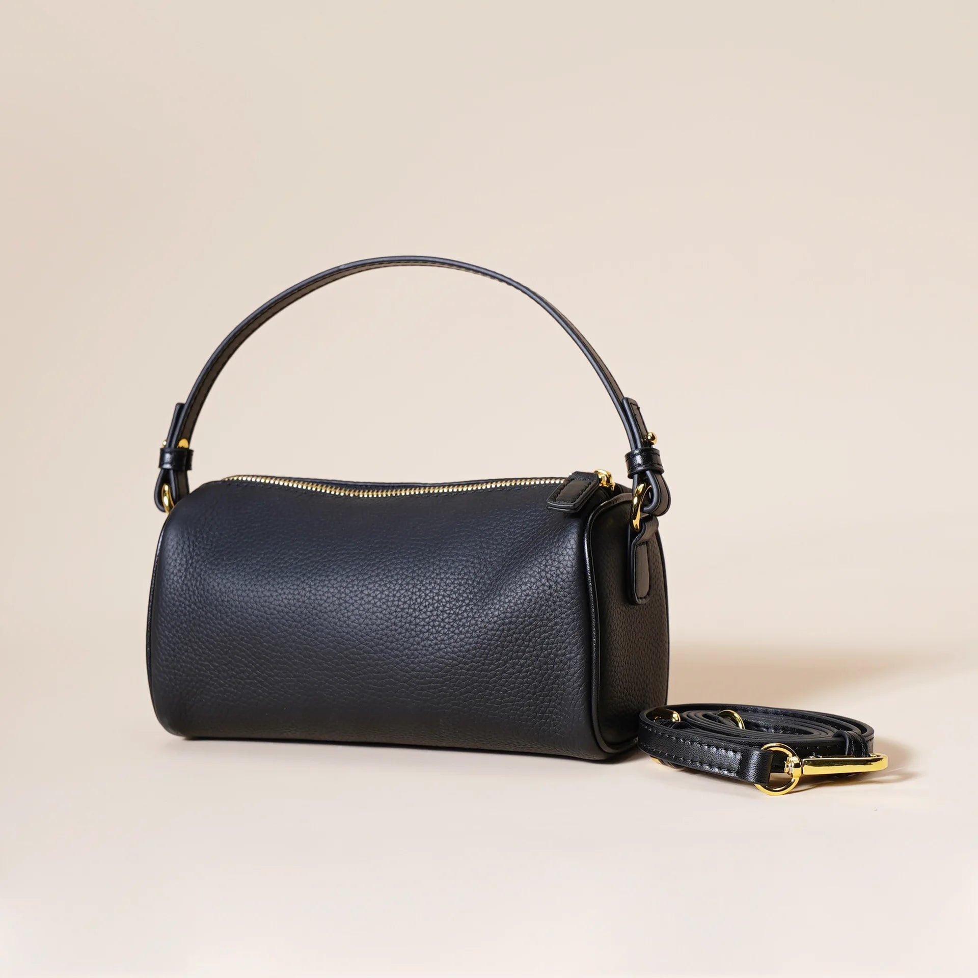 women's handbag simple and elegant crossbody bag first layer cowhide trendy versatile underarm bag for women