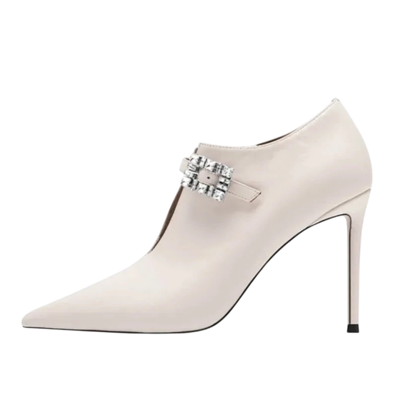 European American Fashion Black Women High Heeled Shoes Bridal Wedding Dress Banquet Fashion Party Sexy Single Shoes Size 35 45