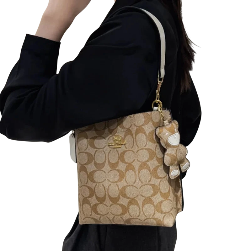 Fashionable Style Elegant And Luxurious Handbag In The Shape Of A Bucket Versatile And Suitable For All Occasions Single Shou