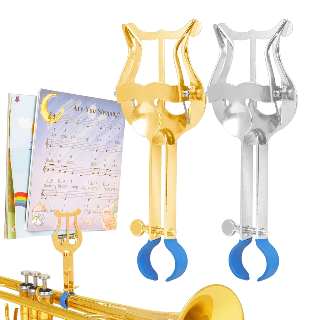 Music Stand Clarinet Trumpet Flute Alto Saxophone Portable Marching Sheet Music Stands Musical Instruments Accessories