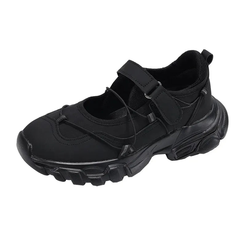 Women's Shoes Platform Female Footwear Shallow Mouth All-Match White Sneakers 2025 New Dress Casual Summer Rome