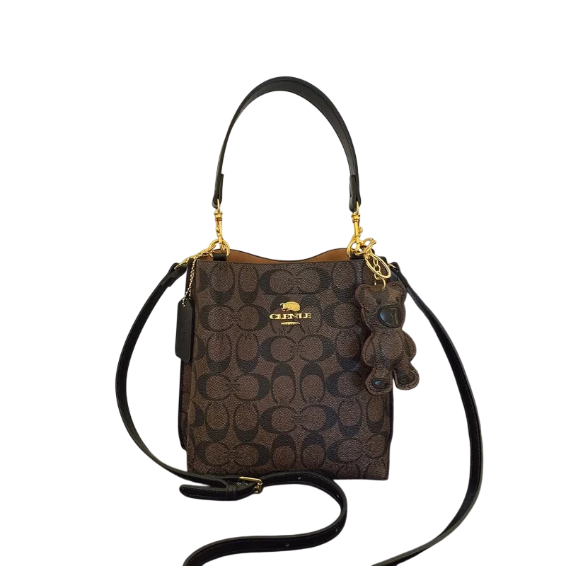 Fashionable Style Elegant And Luxurious Handbag In The Shape Of A Bucket Versatile And Suitable For All Occasions Single Shou