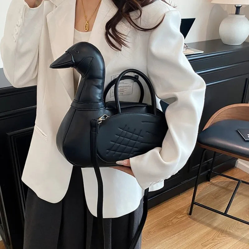 Funky & Cute Irregular Women's Handbag Versatile for Commute Travel Shoulder Crossbody Use Stand Out with This Unique-shaped Bag