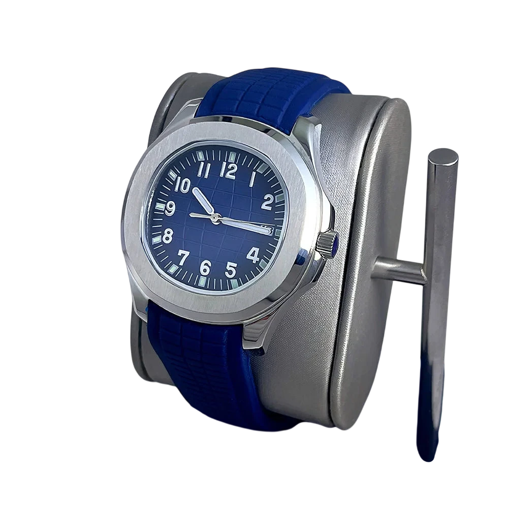 2025 New Mens Sports Watch With Rubber Strap Automatic Mechanical Nh35 Movement Waterproof Stainless Steel Wristwatch For Men