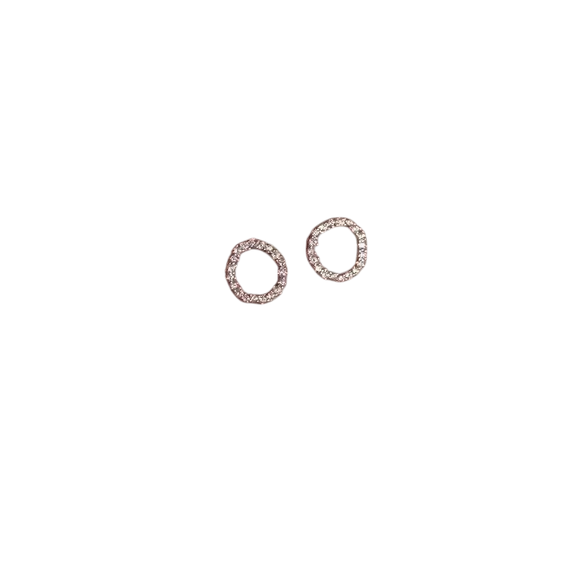 Fashion Trend Elegant Jewelry Simple Crystal Circle Pendant Necklace Golden Color Unquie Women Necklace Party Gift Wholesale