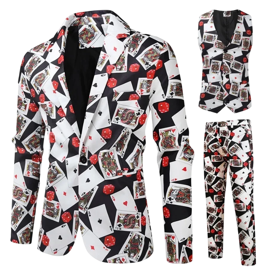 Mens Luxury Suit 3 Piece Fashion Business Party Mens Paisley Formal Suits Sets Jacket Vest Pants Slim Fit Dress Men Clothing
