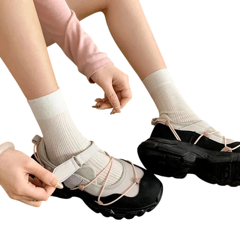 Womens Shoes Platform Female Footwear Shallow Mouth All Match White Sneakers 2025 New Dress Casual Summer Rome