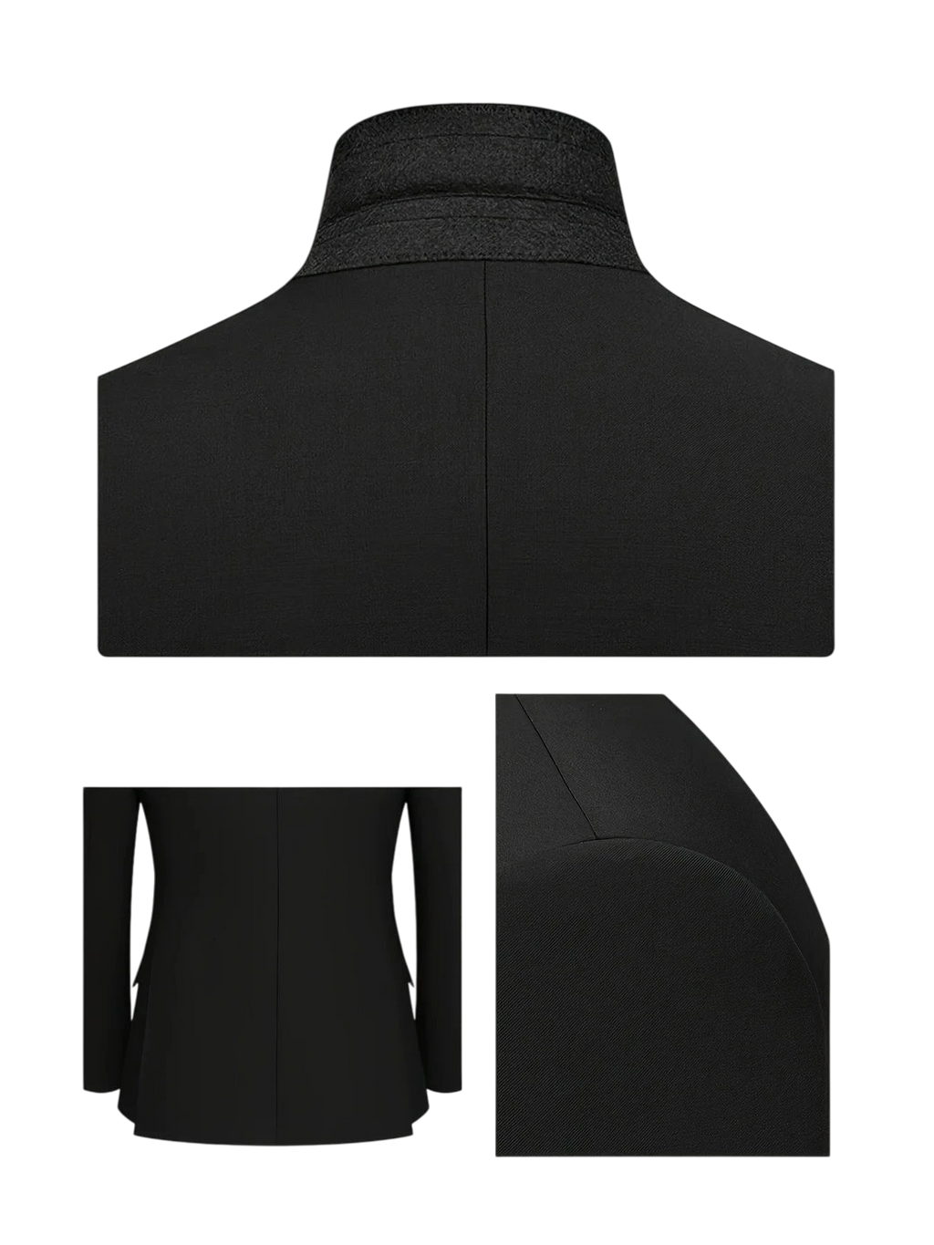 Mens Suit 2Pcs Set Stylish Jacket And Trousers Elegant Formal Wear For Wedding Party And Event