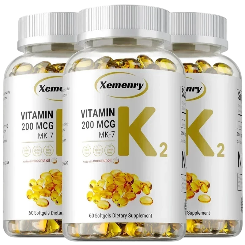 Vitamin K2 Mk 7 Supplement Supports Immune Function Joint Heart Health Superior Absorption Boosts Energy Non Gmo