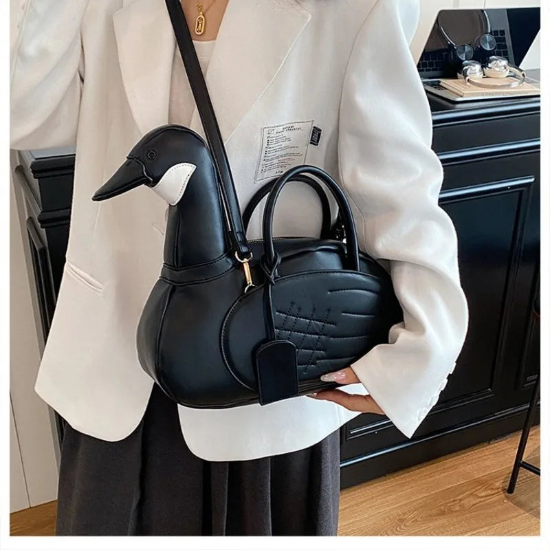 Funky & Cute Irregular Women's Handbag Versatile for Commute Travel Shoulder Crossbody Use Stand Out with This Unique-shaped Bag