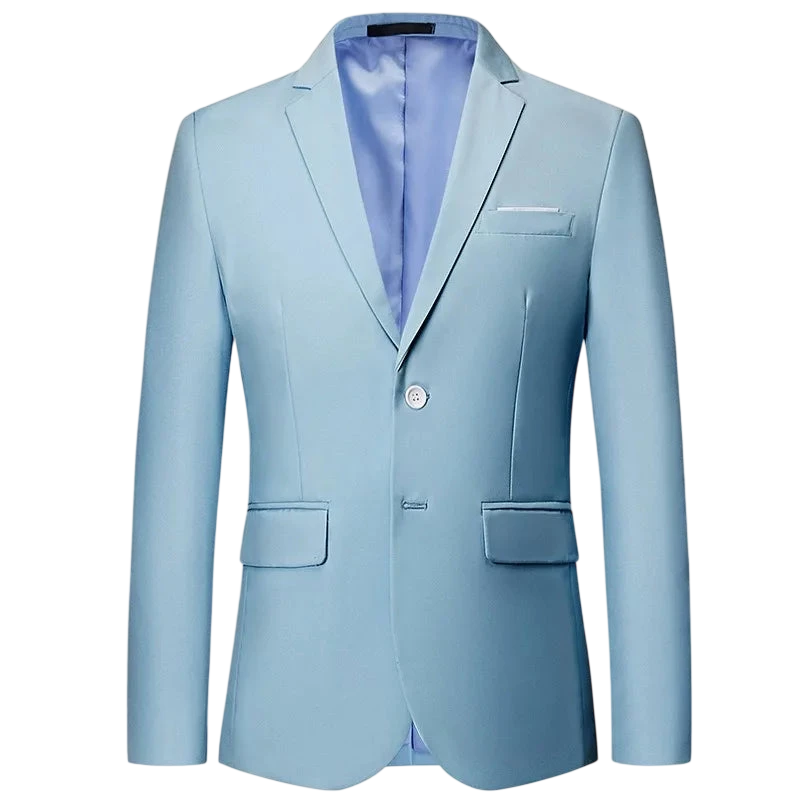Men 3Pcs Set Suits Slim Fit 2 Buttons Blazer Formal Business Jackets Korean Style Suit Vest Groom Wedding Prom Dinner Waistcoats